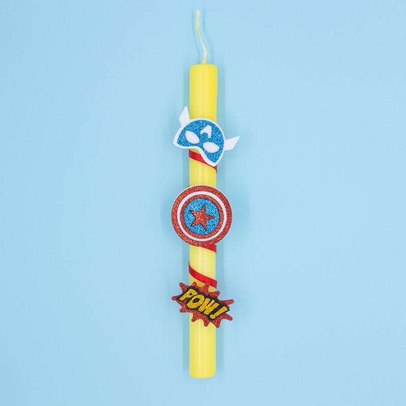 Super Hero Pin Candle